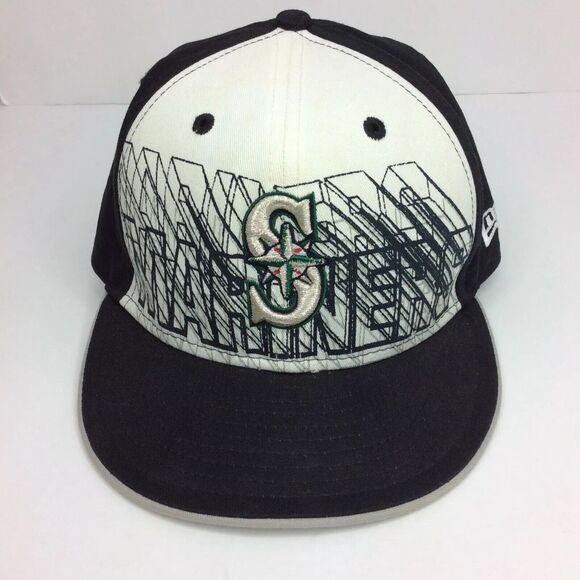 Seattle Mariners New Era Kids Hat 59FIFTY Fitted Size 6 5/8 Genuine Merch 2009 - Picture 1 of 7